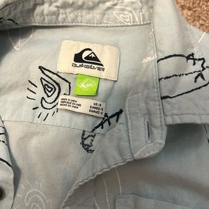 Boys, Quicksilver button up shirt